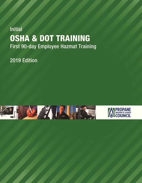 Initial OSHA & DOT First 90-Day Employee Hazmat Training Book