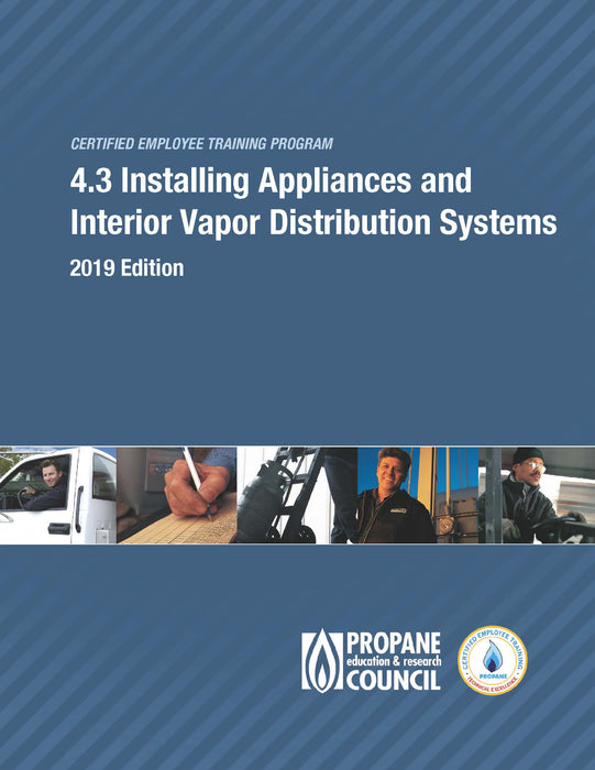 CETP 4.3 Installing Appliances and Interior Vapor Distribution Systems Book