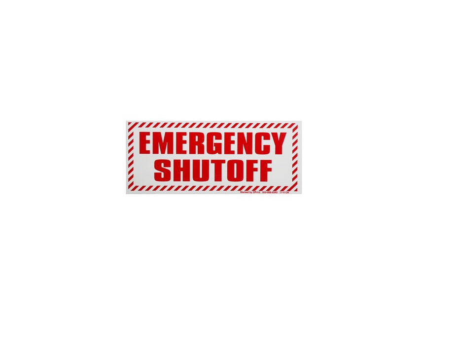Propane Emergency Shut-Off