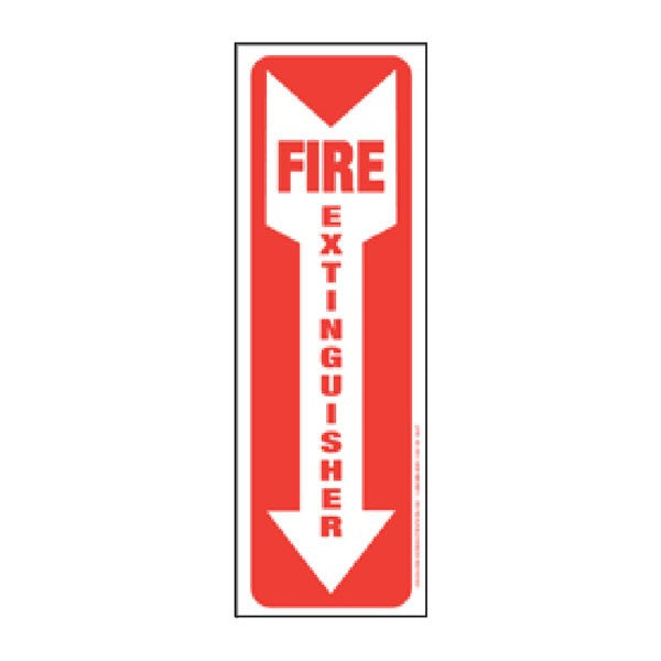 FIRE EXTINGUISHER DECAL