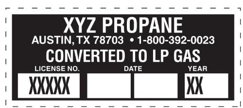Conversion Plates Custom Order