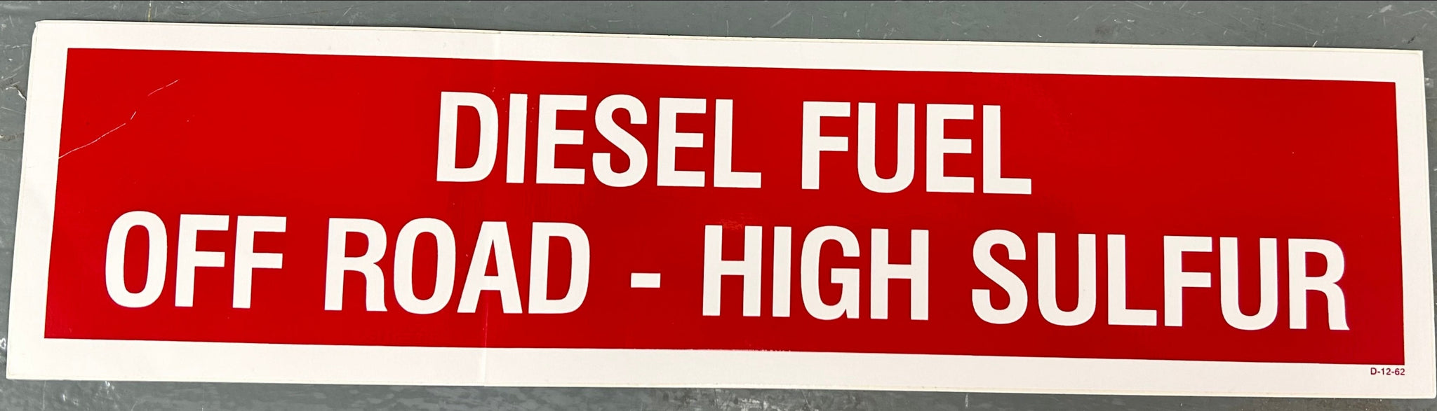 Other Fuel Decals — PSC