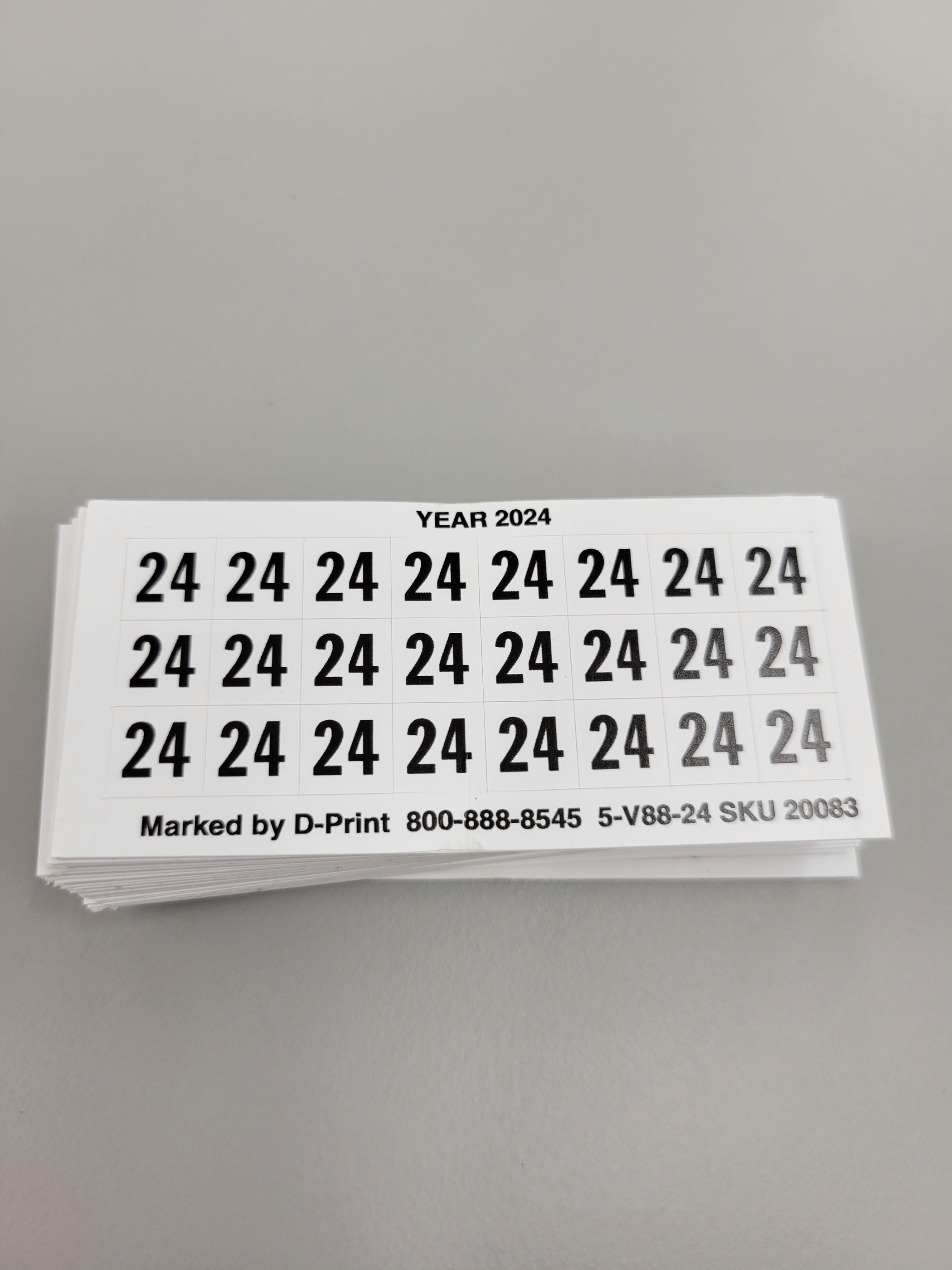 Visual Inspection Rin Decals RIN Decal Set — PSC