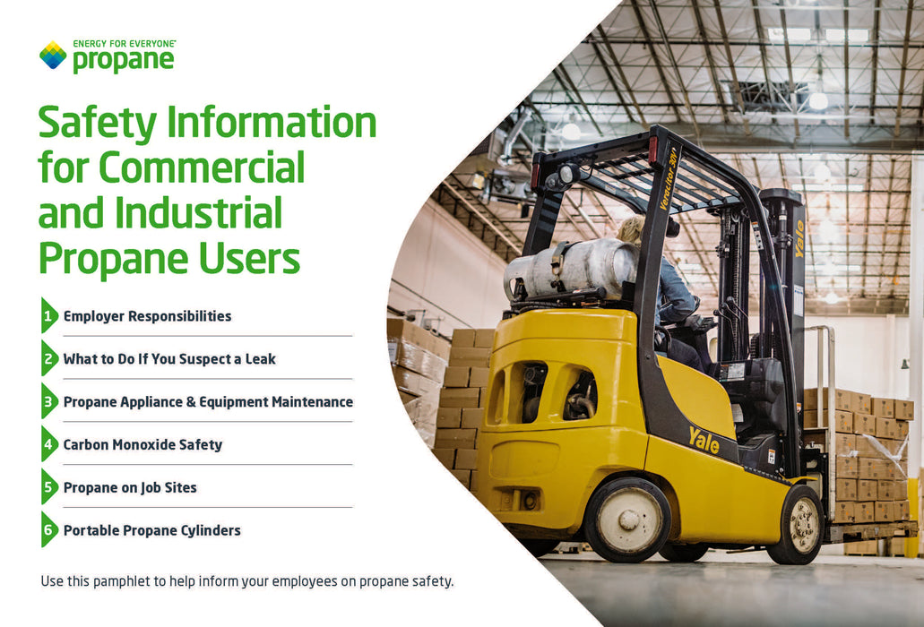 Propane Safety for Commercial and Industrial Users (20/PKG)