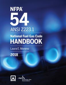 NFPA-54 Code Book 2018 Edition (SOFTBOUND)
