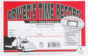 DRIVER'S TIME LOG WAS $7.20 NOW $5