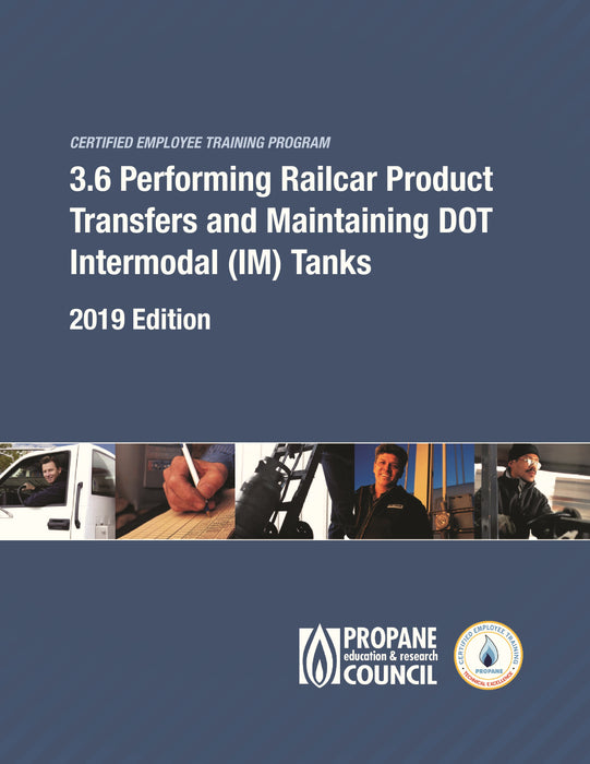 CETP 3.6 & 3.7 Performing Railcar Product Transfers and Maintaining DOT Intermodal Tanks Book