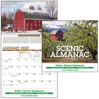 2024 Scenic Almanac Calendar