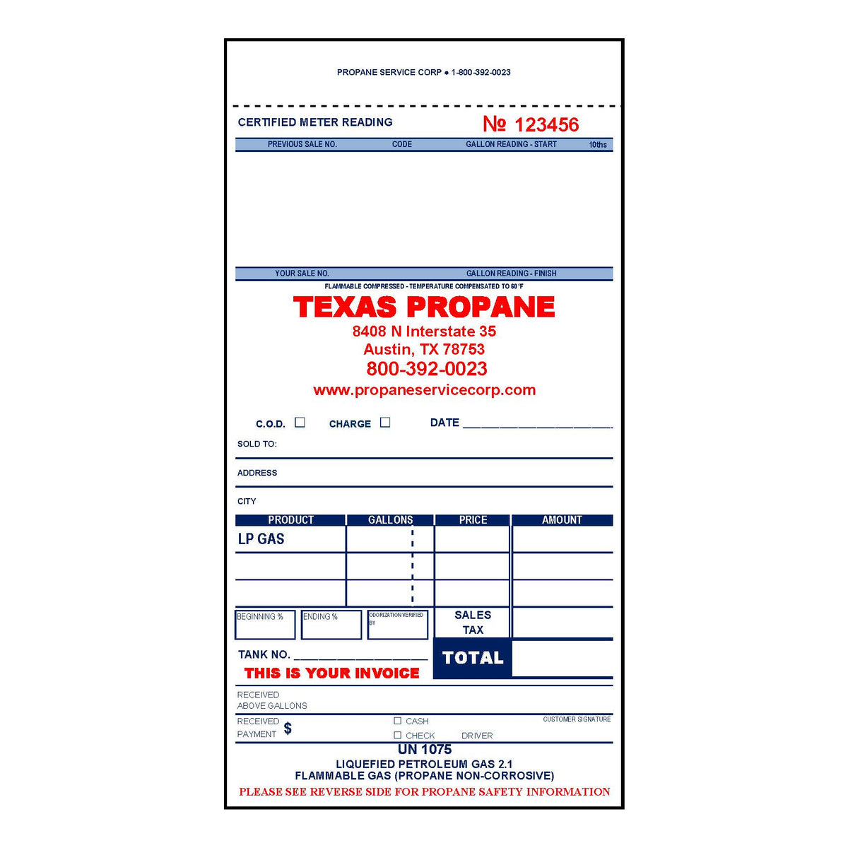METER TICKETS — PSC